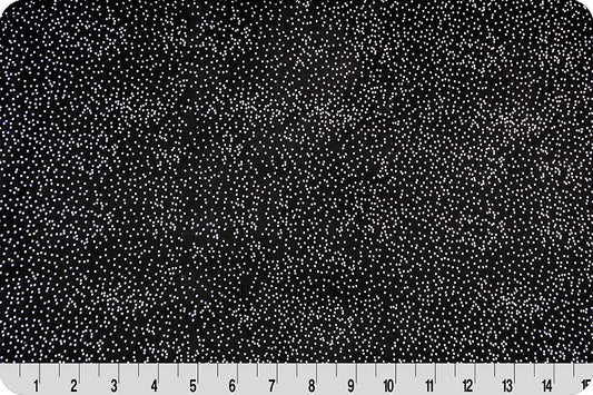 Sparkle Cuddle® Glitter Black/Silver - Shannon Fabrics
