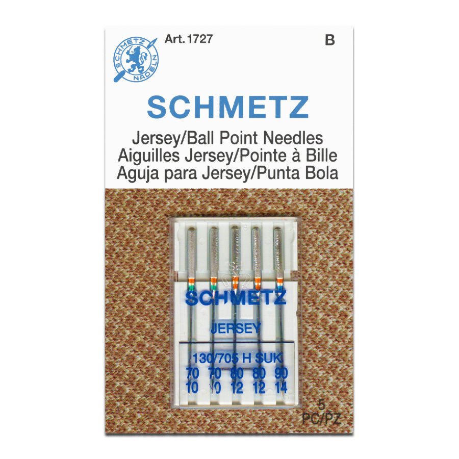 Schmetz Ball Point Needles Assorted (5pk) - official product photo
