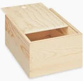 Park Lane Wooden Box 8"x5"x3.5"