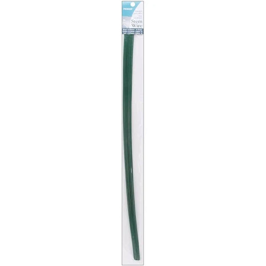 panacea decorative accents Stem Wire 16 Gauge 18" 12-Pkg-Green