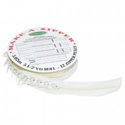 Make A Zipper 5 1/2" Roll 12 pulls - Sullivans International