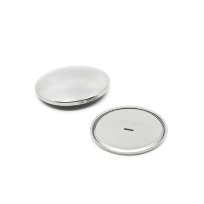 Dritz 1 Half Ball Cover Button, Size 100 - 2 1/2", Brass