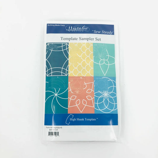 Westalee Design High Shank 6 pc Sampler Template Set