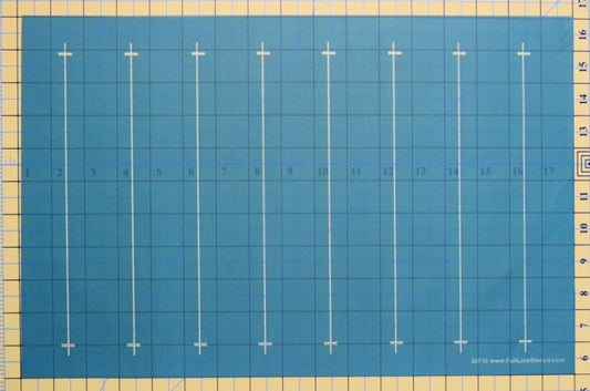 Full Line Stencil 2" Parallel Lines