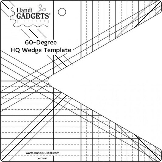 Handi Quilter 60 Degree Wedge Template