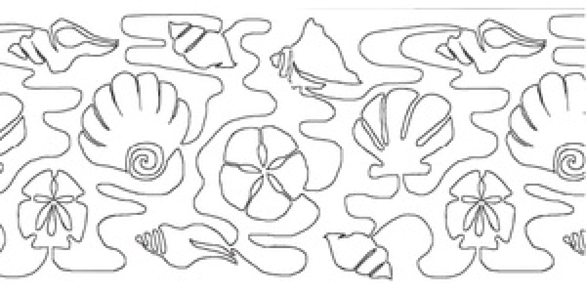 Shells - Golden Threads Pantograph Pattern – Quiltandsew.com