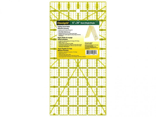 Omnigrid Folding Ruler 6" x 24"