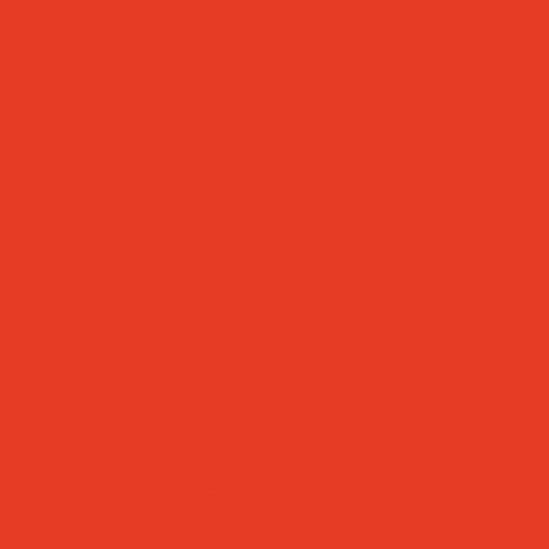 Benartex Super Solids Orange- sold by the 1/4 yard
