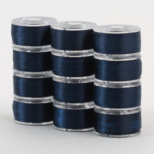 Super Bobs Poly 12pk A-Style/Class 15 #609 Dark Blue