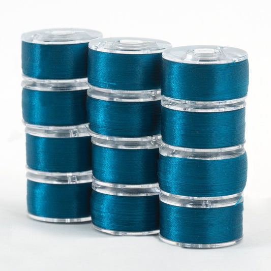 Super Bobs Poly 12pk A-Style/Class 15 #611 Turquoise