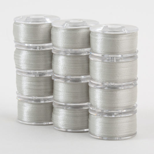Super Bobs Poly 12pk A-Style/Class 15 #623 Silver