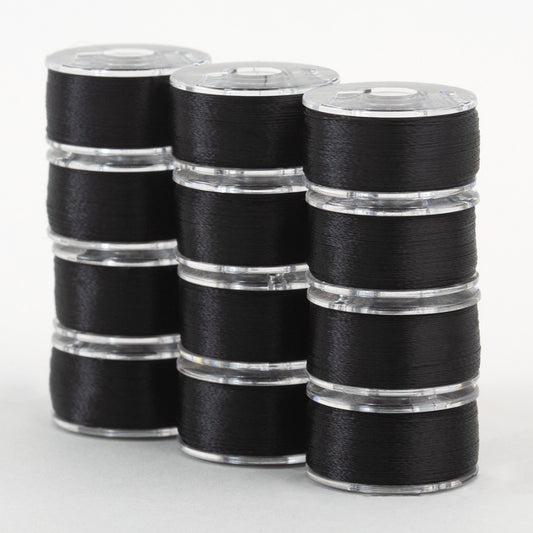 Super Bobs Poly 12pk A-Style/Class 15 #625 Black