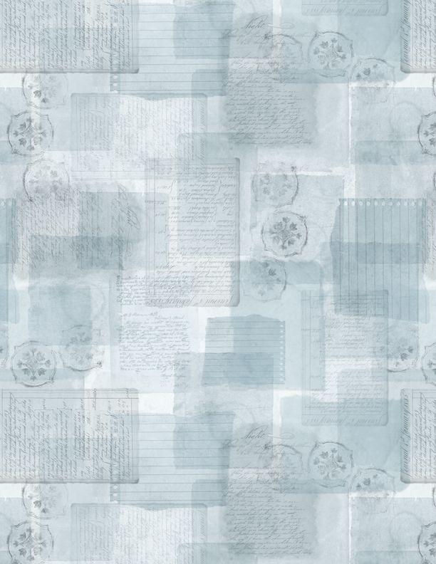 Forest Study Dusty Blue
