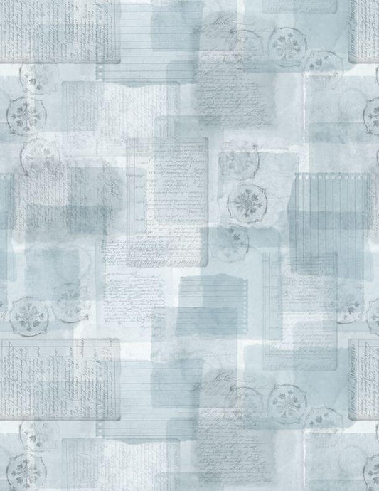 Forest Study Dusty Blue