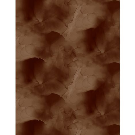 Wilmington Prints Watercolor Texture 108" Wide Back Brown – sold by ¼ yard