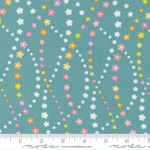Flower Power Turquoise - Moda