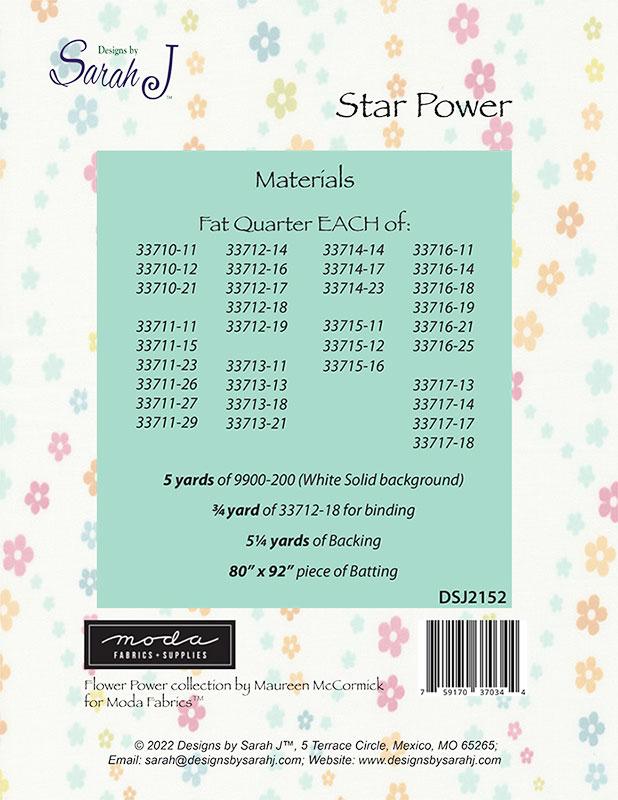 Star Power - Designs By Sarah J