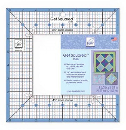 Get Squared Ruler 8.5" Square