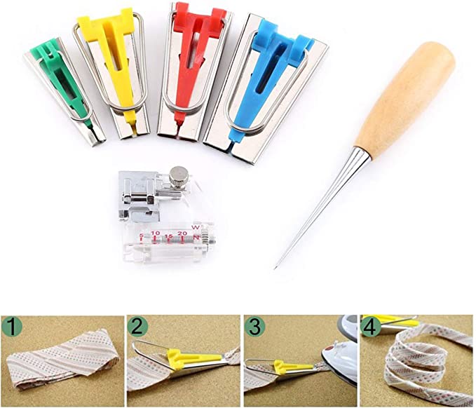 Bias Tape Maker 7pc Set