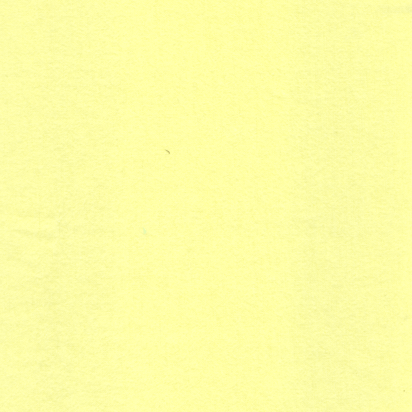 Light Yellow Solid Flannel