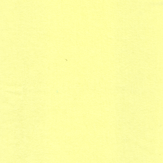 Light Yellow Solid Flannel