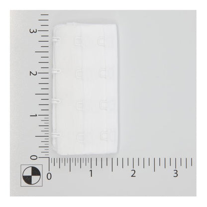Dritz Soft Bra-Back Extender 3"-White 4 Hooks