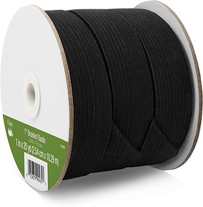 Dritz 1" Braided Elastic, 1-Inch