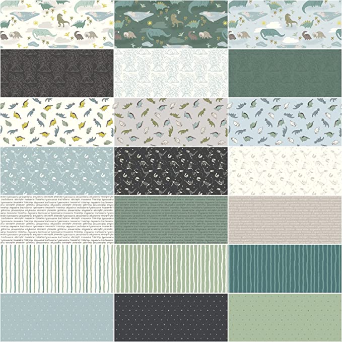 Roar 5in Stacker, 42pcs by Riley Blake