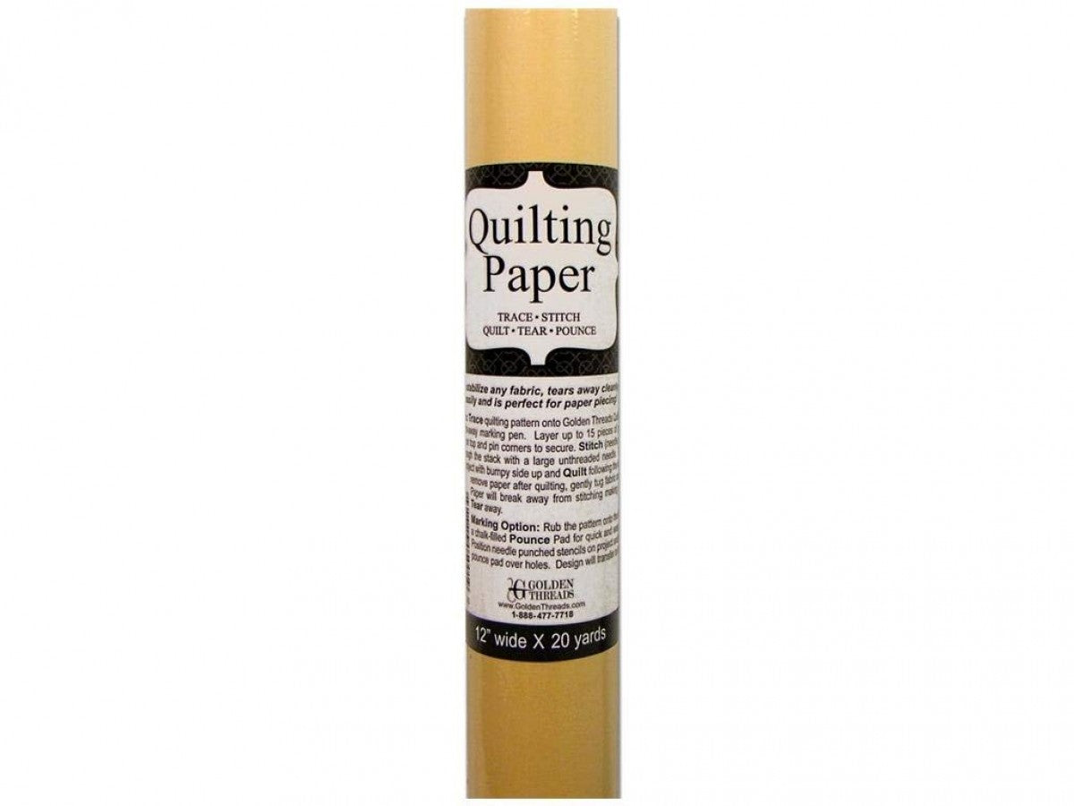 Golden Threads Quilting Paper 12"