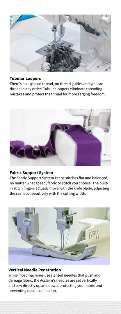 Baby Lock Acclaim Serger