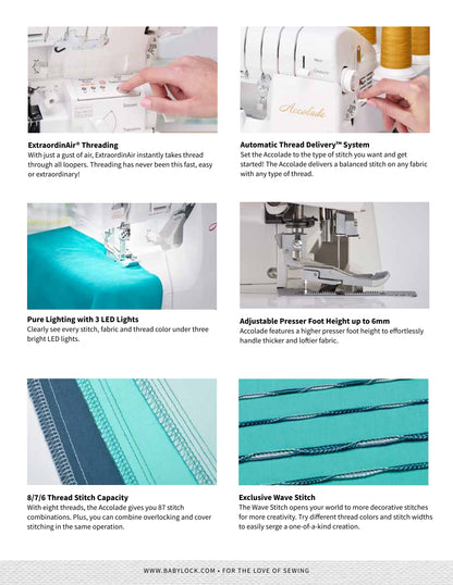 Baby Lock Accolade Serger