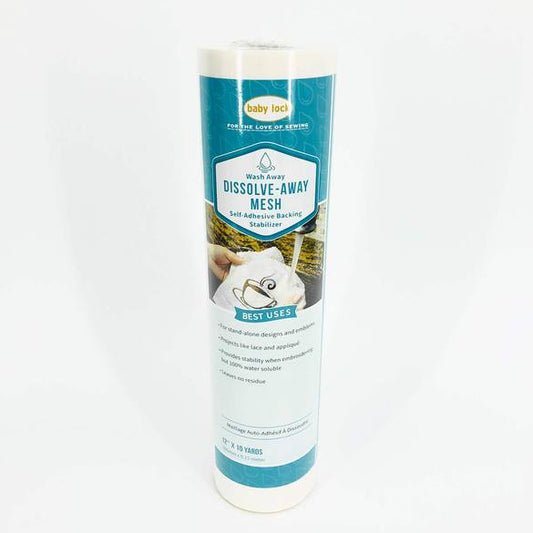 Baby Lock Dissolve-Away Mesh Self-Adhesive Stabilizer