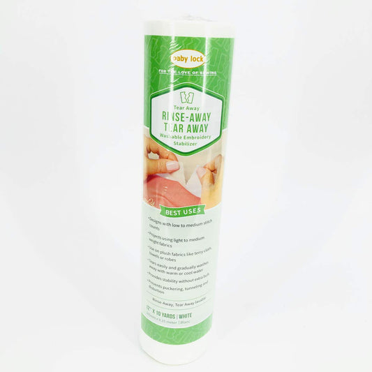 Baby Lock Rinse-Away, Tear-Away Stabilizer