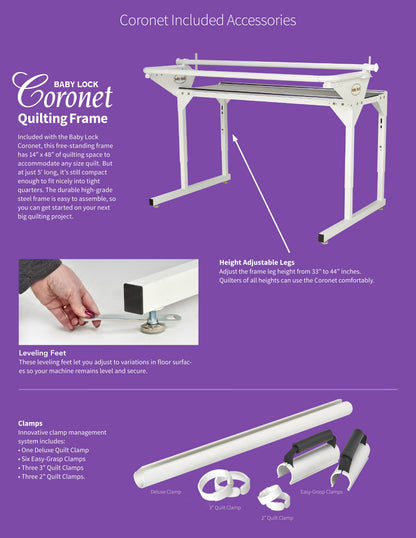 Baby Lock Coronet Longarm