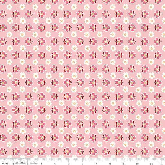 Mable Frosting Vintage Bee by Riley Blake - Sold by the 1/4yd