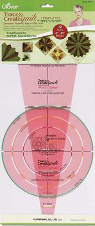 Trace N Create Dresden Plate/Fan 9514 - Clover