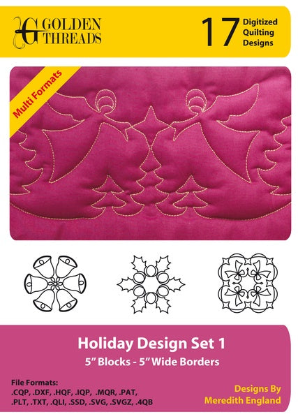 Holiday Design Set 1 - Golden Threads