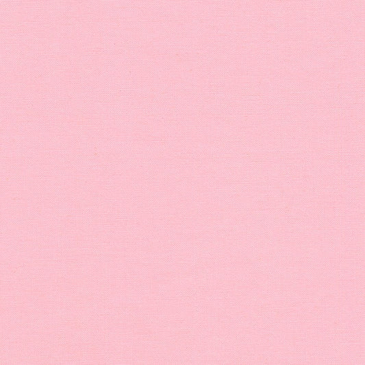 Baby Pink Kona Solid Cotton by Robert Kaufman - Sold By 1/4yd