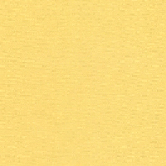 Lemon Kona Solid Cotton by Robert Kaufman - Sold By 1/4yd