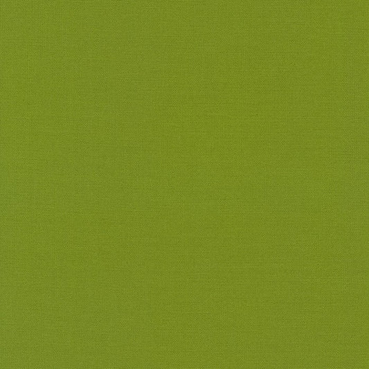 Peridot Kona Solid Cotton by Robert Kaufman - Sold By 1/4yd