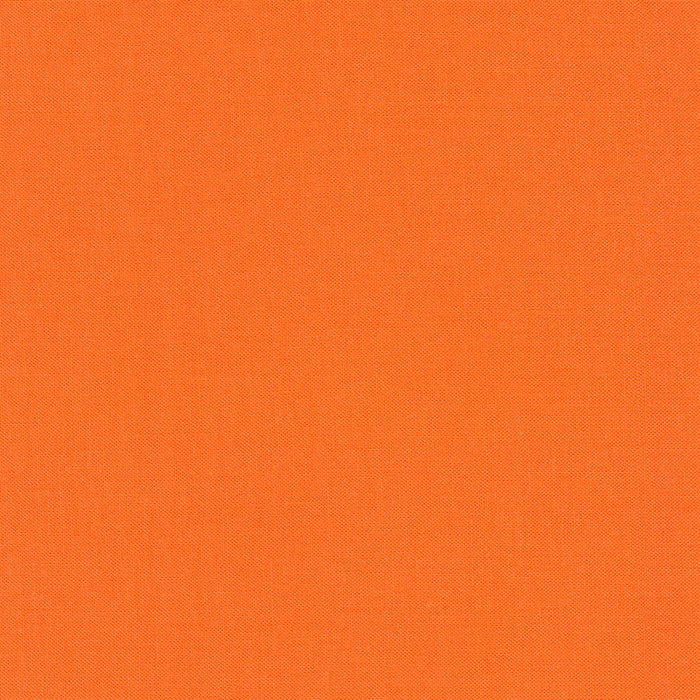 Carrot Kona Solid Cotton by Robert Kaufman - Sold By 1/4yd