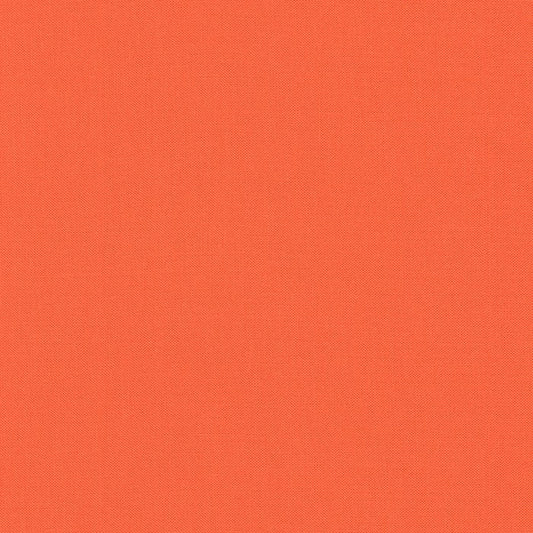 Nectarine Kona Solid Cotton by Robert Kaufman - Sold By 1/4yd