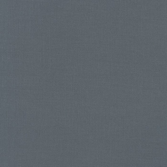 Steel Kona Solid Cotton by Robert Kaufman - Sold By 1/4yd