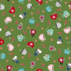 Cup of Cheer by KimberBell - Sold By 1/4 Yard
