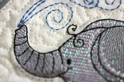 Purely Gates Mylar Curly Elephants