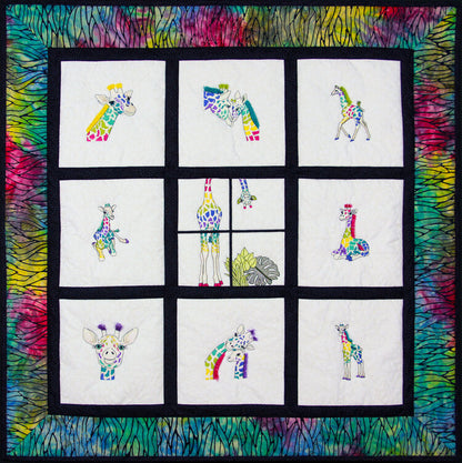 Purely Gates Mylar Giraffes