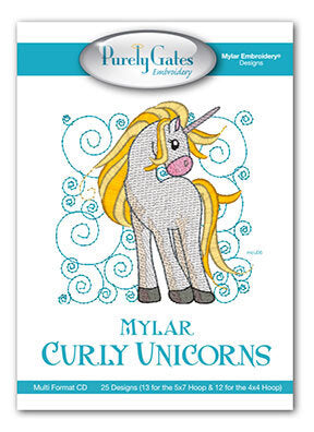 Purely Gates Curly Unicorns