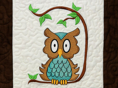 Purely Gates Mylar Delightful Owls
