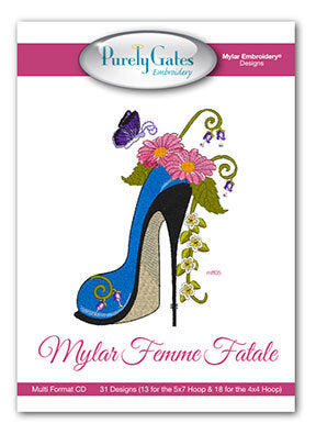 Purely Gates Mylar Femme Fatale