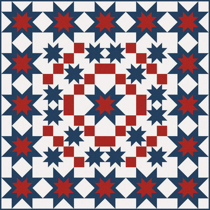 Galaxy Of Stars Quilt Pattern